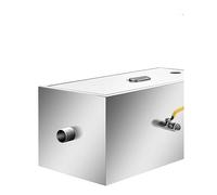 Separatore di grassi, Intercettore di grasso 800x400x400mm, trappola for grasso, filtrazione frazionata in acciaio inossidabile for catene di fast food Cucina Commerciale Casa,Filtrazione efficiente