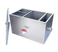 Separatore di grassi, Sifone for grasso in acciaio inossidabile for lavello da cucina di varie dimensioni