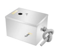 Separatore di grasso in acciaio inox, contenitore for trappola for grasso, capacità separatore di olio e acqua for mensa di ristoranti