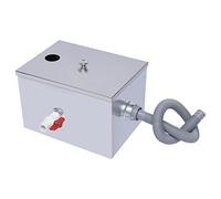 Separatore di grasso in acciaio inox Interceptor Commerciale Grease Trap 35 x 25 x 23 cm Separatore di grasso per ristorante cucina fognaria