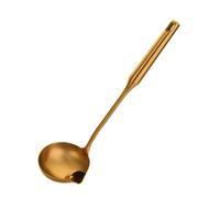 Separatore di Grasso per Cibo in Acciaio Inox 1/2 pezzi in acciaio inox, separatore di grassi e oli, mestoli, schiumarola, cucchiaio, scolapasta con isolamento termico(Color5,2PCS)