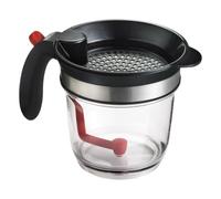 Separatore di grasso per cucinare, filtro antigrasso da 1 l, separatore di grasso, per zuppe di olio, carne, cucina, chef, frittura, barbecue, barbecue