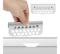 Separatore di grasso per piastre, separatore di grasso in acciaio inox, adatto con molte piastre e accessori per piastre da 71,12 cm e 91,44 cm di diametro o circa 5,8 cm di altezza e gancio stretto