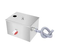 Separatore di grasso, separatore acqua, olio e grassi scarto sottolavello in acciaio inossidabile, filtro for trappola Separatore di filtri