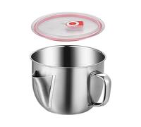 Separatore di grasso - Utensile da cucina da 7 pollici | in acciaio inossidabile - Separatore di grassi per uso alimentare per cucinare tradizionali Design facile da versare Ideale per z