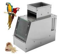 Separatore di gusci soffiati for mangime for uccelli,pulitore elettrico for semi di uccelli a velocità regolabile da 60a80 kg/h,macchina for la vagliatura di gusci soffiati for cereali da 30 a 40 kg/h