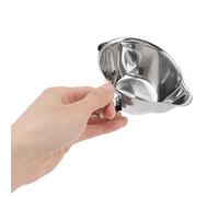 Separatore di Olio, Separatore di Grasso per Alimenti Cucchiaio per Filtro Dell'olio Acciaio Inox Cucchiaio, cucchiaio per schiumarola con separatore di grassi cucchiaio per filtro dell'olio