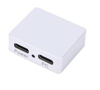 Separatore di Segnale di Alimentazione USB C. Efficiente Splitter di Alimentazione USB 2.0 di Tipo C in Lega di Alluminio per RasPi