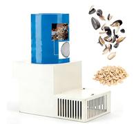 Separatore di semi di girasole, sgusciatore di semi di girasole completamente automatico con soffiatore a conchiglia + setaccio, design separabile, display digitale della tensione per la casa