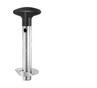 Separatore di torsoli for ananas, affettatrice for frutta, pelapatate in acciaio inox con lama affilata, separatore di torsoli for frutta, utensile da cucina(Black)