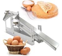 Separatore di tuorlo d'uovo, altezza regolabile, alta capacità per 500-800 | Separatore rapido per tuorli d'uovo con altezza regolabile, ideale per cucinare e cuocere ad alto volume