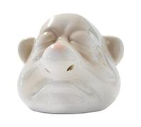 Separatore di tuorlo d'uovo tenuto in mano bianco d'uovo che corre dal separatore del naso Utensili da cucina per la casa Gadget per cucinare in ceramica