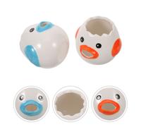 Separatore di uova da 2 pezzi: filtro in ceramica per albume e tuorlo a forma