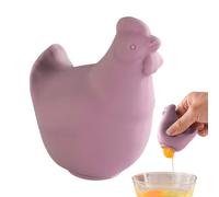 Separatore di uova in silicone - Separatore di albume da 3,35x2,95x1,97 pollici | Strumento per uova di tuorlo d' | Gadget filtro in Silicone per scolare b