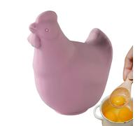 Separatore di uova per giallo, strumento di separazione dei tuorli d', accessorio da cucina in silicone bianco filtro e divisore alimentare per pasticceria e ristorazione