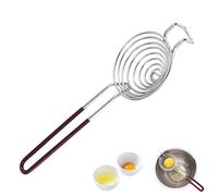 Separatore di Uova,Separatore Tuorlo d'uovo in Acciaio Inossidabile,Bianco Filtro Separatore di Albume per Strumento di Cottura Utensili da Cucina