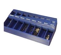 Separatore di viti facile da usare con scomparti di precisione per una classificazione efficiente delle viti, diametro 10 mm, set di smistamento più grande