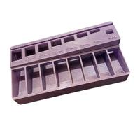 Separatore di viti facile da usare con scomparti di precisione per una classificazione efficiente delle viti, diametro 10 mm, set di smistamento più grande