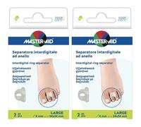 Separatore Dita Master-Aid Footcare Con Anello Large 2 Pezzi C18 2x2 S