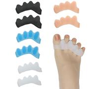 Separatore Dita Piede, 8 Pezzi Distanziatore Dita Piedi Per Dita Sovrapposte di Uomini E Donne, Distanziatori Dita Piedi per Ripristinare le Dita Dei Piedi