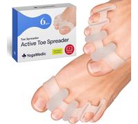 ® Separatore Dita Piede Distanziatore Dita Piedi 6 Pezzi in Silicone Migliorato