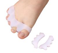Separatore Dita Piede, Distanziatori Dita Piedi, Separa Dita Piedi, Divaricatore Dita Piedi, Distanziatore Dita Piedi, Separadita per Piedi, Raddrizza Dita Piedi,Toe Spacer 4 Pezzi