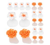Separatore Dita Piedi Pedicure 16 Pezzi in Silicone per Nail Art | Strumenti per Separare le Dita, Previene Errori nel Colore, Mantiene le Unghie Pulite