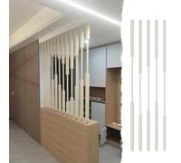 Separatore divisorio per interni, divisorio personalizzabile per soggiorno e ufficio, opzioni di altezza 160-320 cm, set da 5 pezzi, soluzione elegante per la privacy