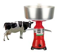 Separatore elettrico for crema di latte 80 l/h for latte di capra e mucca 12 l, scrematrice regolabile con velocità del corpo in metallo - Essenziale for l'allevamento lattiero-caseario