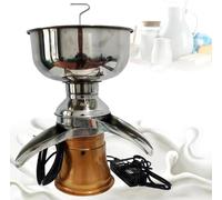 Separatore elettrico per crema di latte, macchina centrifuga professionale per latte vaccino, capacità 50L/H, ideale per gli agricoltori