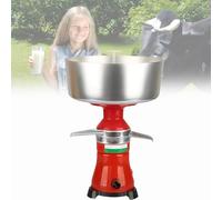 Separatore elettrico per crema, separatore di latte completo, sgrassante, 80 l/h, macchina professionale per scremare la crema, per trasformare il latte intero crudo in latte scremato