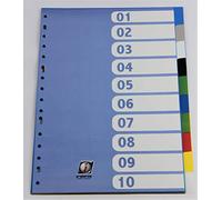 Separatore formato foglio pvc multitasking 10 ciglia opaco iberplas 717om