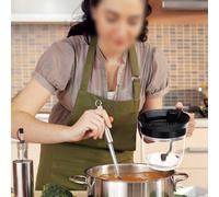 Separatore Grasso Cucina 4 Tazze con Sgancio Fondo e Bilancia di Misura Precisa