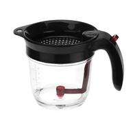 Separatore Grasso Plastica 4 Tazze con Segni di Misurazione per Controllo Porzio