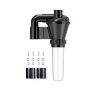 Separatore industriale for filtro for lavorazione del legno turbocompresso fai da te, collettore di polveri a ciclone a doppia filtrazione 50 mm/2''(Only Second Colle...)