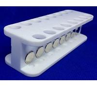 Separatore magnetico a rack per purificazione di DNA, RNA o proteine, realizzato per tubi eppendorf da 1,5 millilitri