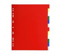 Separatore Neutro in PPL Exacompta - A4 Maxi - 12 Tasti - 93H (Assortiti Conf. 5