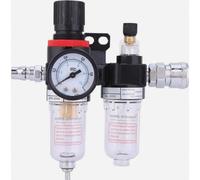 Separatore olio-acqua AFC2000 da 1/4 di pollice, regolatore di pressione per compressore d'aria, filtro con manometro e lubrificatore