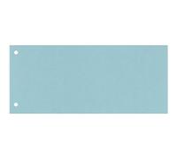 Separatore per archivio con due fori Q-Connect 24x10,5 cm 190 g/m² blu conf. da 100 - KF00512