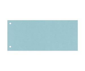 Separatore per archivio con due fori Q-Connect 24x10,5 cm 190 g/m² blu conf. da 100 - KF00512