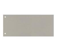 Separatore per archivio con due fori Q-Connect 24x10,5 cm 190 g/m² grigio conf. da 100 - KF00513