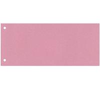 Separatore per archivio con due fori Q-Connect 24x10,5 cm 190 g/m² rosa conf. da 100 - KF00517