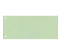 Separatore per archivio con due fori Q-Connect 24x10,5 cm 190 g/m² verde conf. da 100 - KF00518