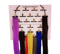 Separatore Per Capelli Per Intrecciatura - Stupido Supporto Per Capelli Per Acconciatura Acrilica | Bacheca Per Estensione Per Capelli | Porta Di Estensione Per Capelli Spazi Di Grande Spazio Riutiliz