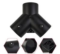 Separatore per condotti a Y da 75 mm con gruppo valvola a falda meccanica per gestire la direzione e il volume dell'aria calda