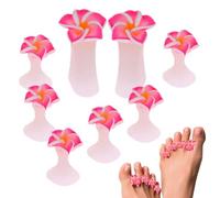 Separatore per dita dei piedi, in silicone, separatore morbido per dita dei piedi, strumento di riallineamento del piede, per donne, fidanzate, madri, mogli