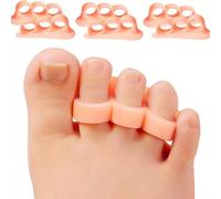 Separatore per dita dei piedi in silicone traspirante, copridita anti-sfregamento, separatore per dita dei piedi in silicone, protezione per dita e alluce, protezione confortevole per i piedi, adatto 