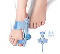 Separatore per dita dei piedi regolabile su 3 angoli, adatto sia per uomini che per donne ABS