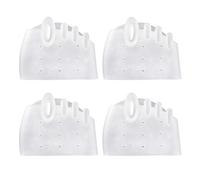 Separatore per dita flessibile correttore martello, è sicuro di essere un titolo di prodotto per elencare il kit di sollievo per alluce valgo separatore ortopedico contenente cinque fori anteriori a