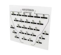 Separatore per per intrecciatura - Porta della divisione per acrilici, strumento per la scheda di estensione dei | Piatti per innesto con parrucche a clip-in, organizzatore di